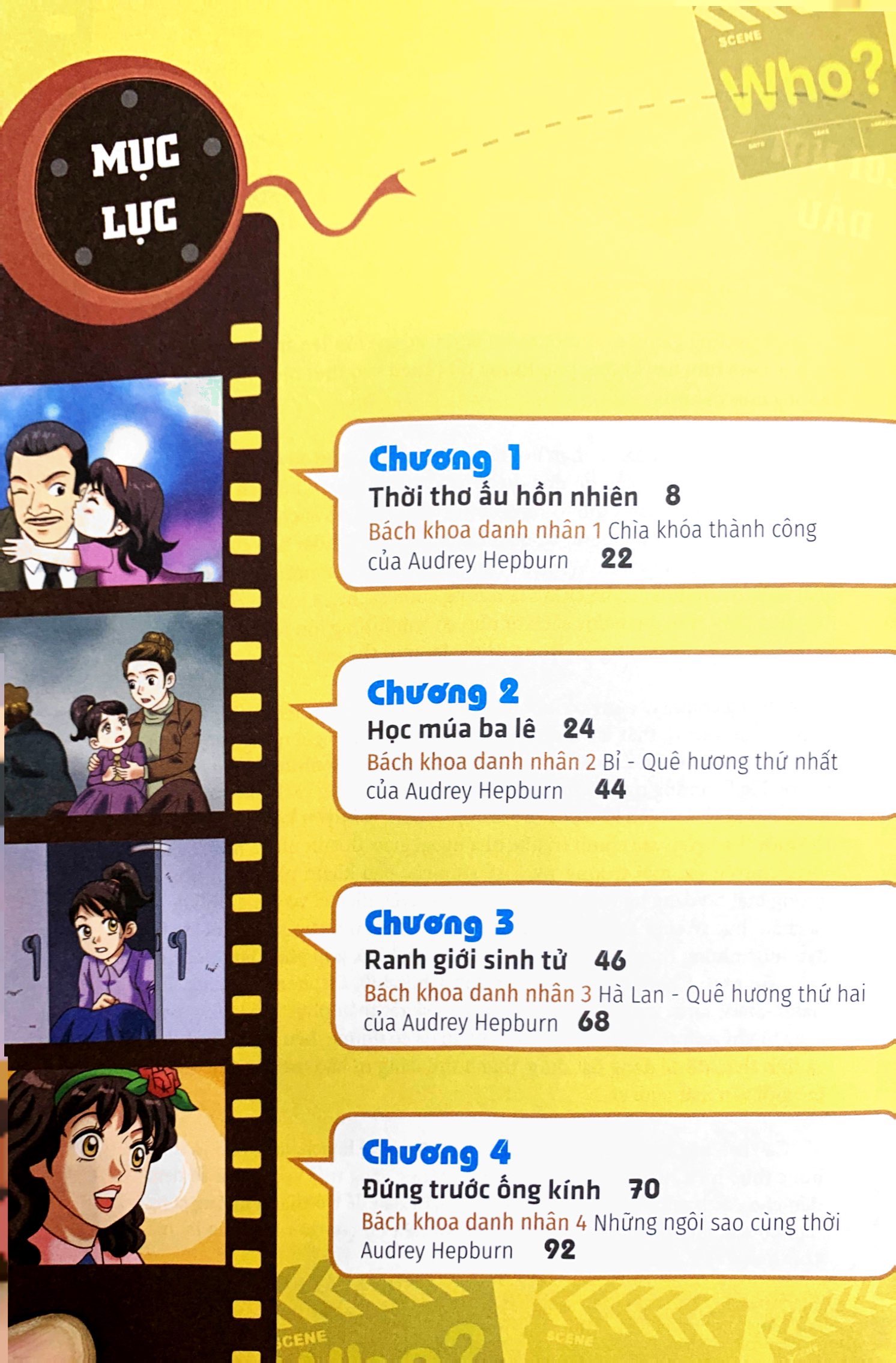 who? chuyện kể về danh nhân thế giới - audrey hepburn (tái bản 2023)