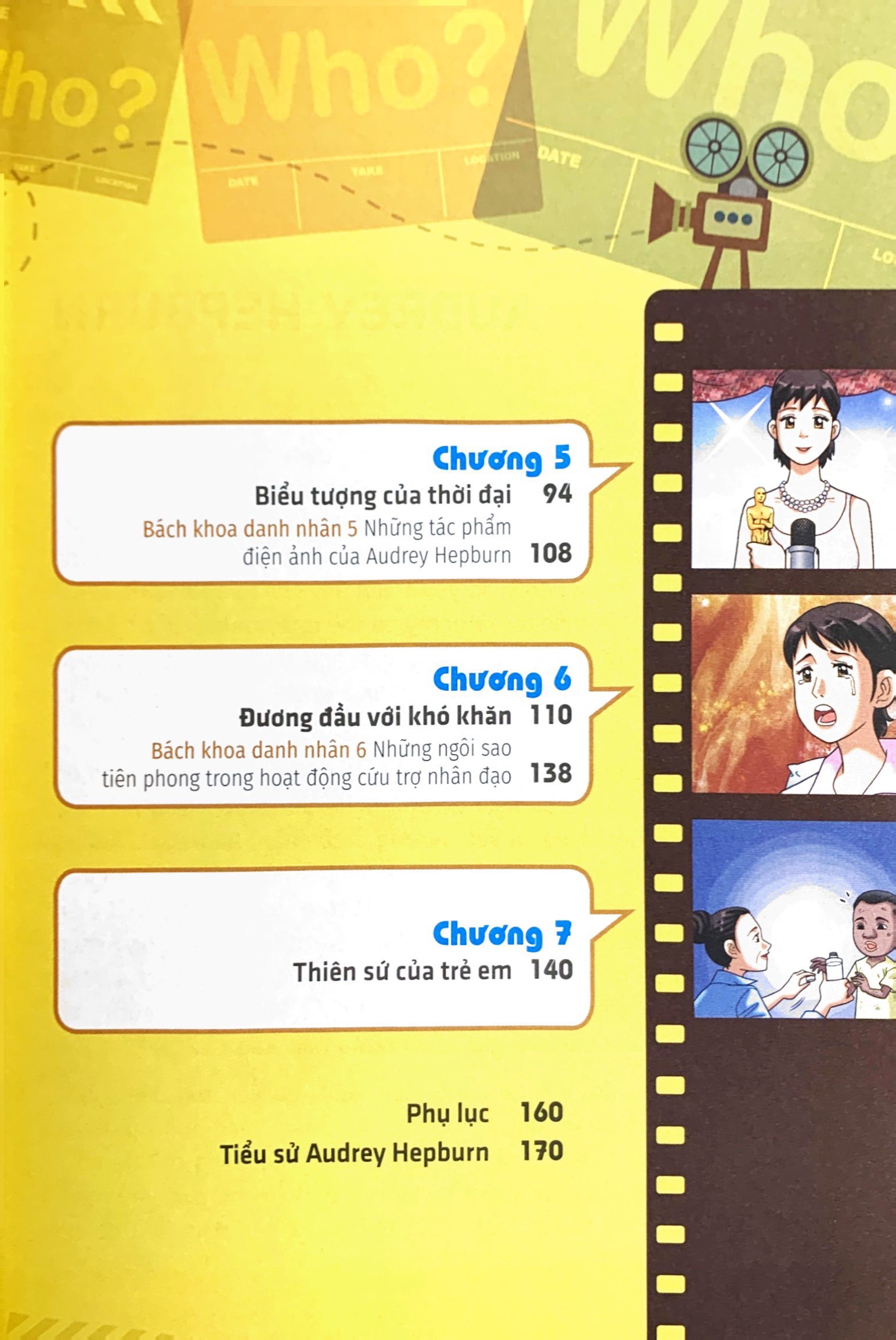 who? chuyện kể về danh nhân thế giới - audrey hepburn (tái bản 2023)