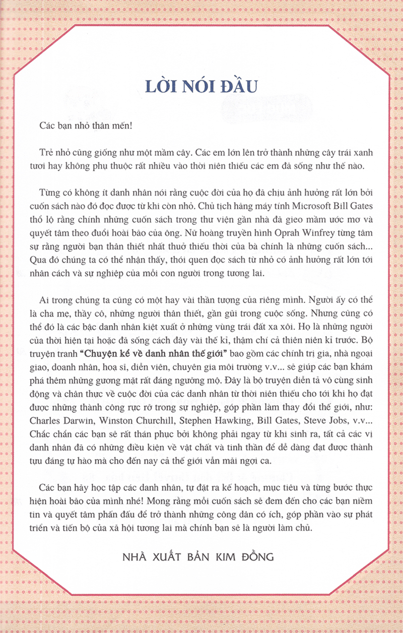 who? chuyện kể về danh nhân thế giới - charles darwin (tái bản 2019)