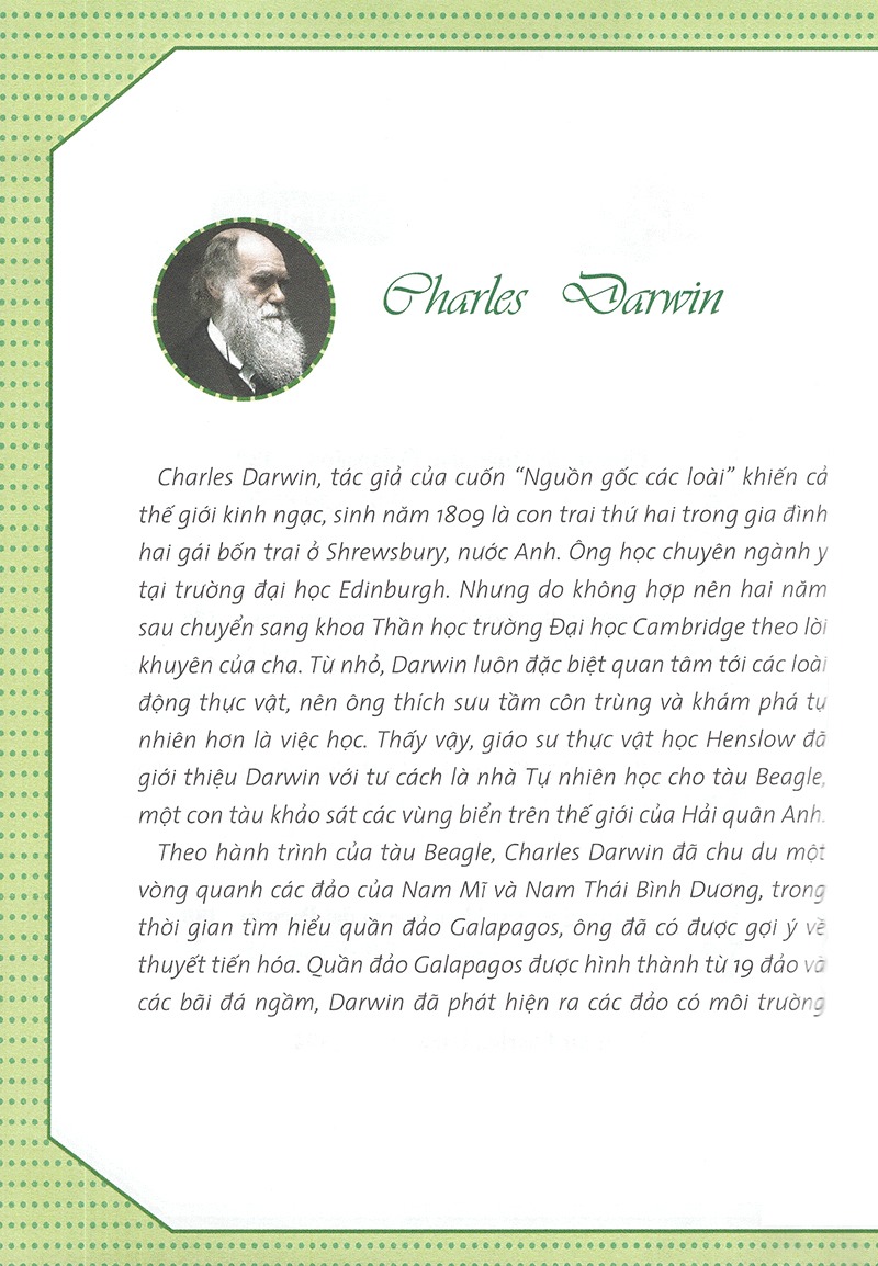 Who? Chuyen Ke Ve Danh Nhan The Gioi - Charles Darwin (Tai Ban 2024)