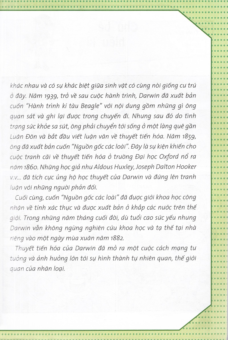 Who? Chuyen Ke Ve Danh Nhan The Gioi - Charles Darwin (Tai Ban 2024)