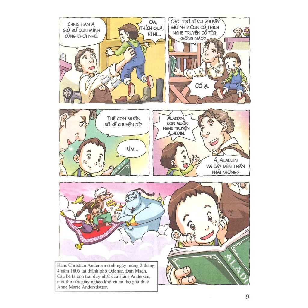who? chuyện kể về danh nhân thế giới - hans christian andersen (tái bản 2020)
