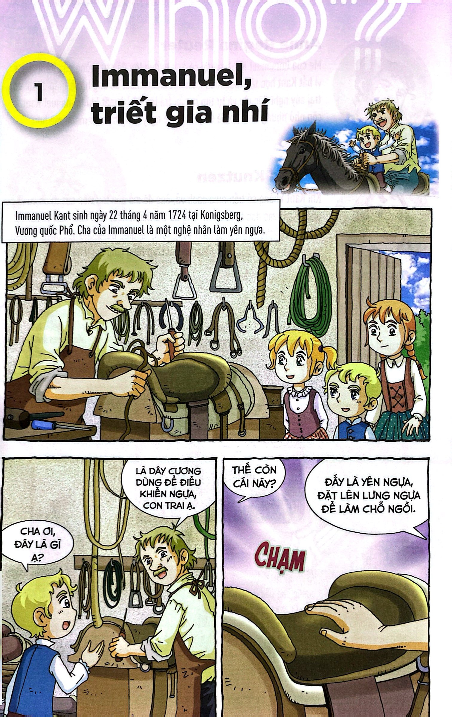 who? chuyện kể về danh nhân thế giới - immanuel kant