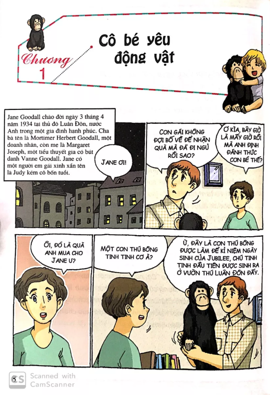 who? chuyện kể về danh nhân thế giới - jane goodall (tái bản 2019)