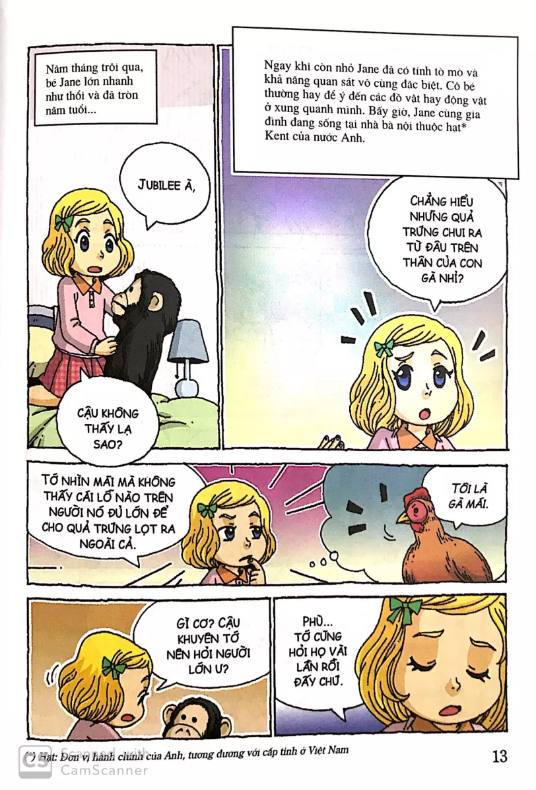 who? chuyện kể về danh nhân thế giới - jane goodall (tái bản 2019)