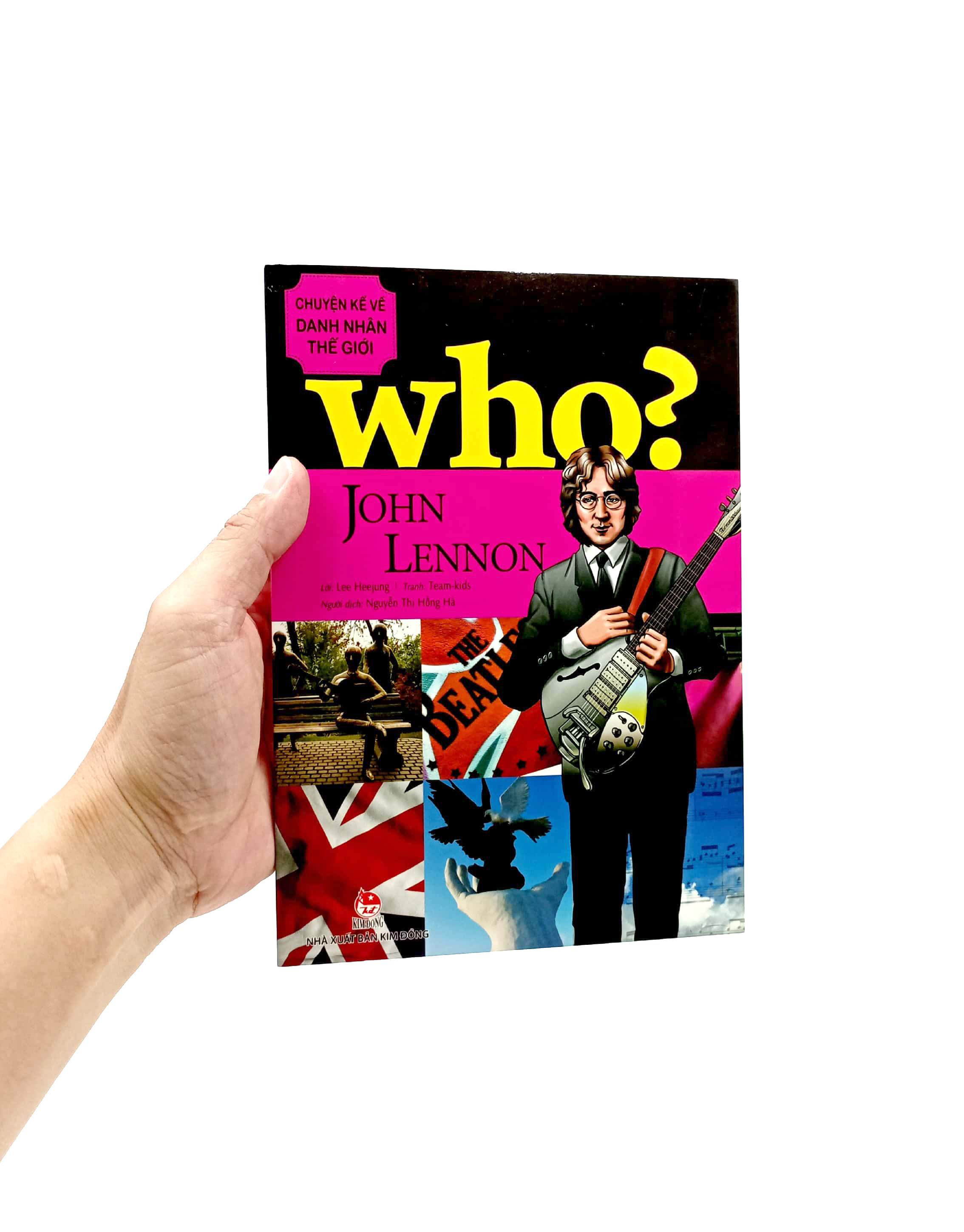 who? chuyện kể về danh nhân thế giới - john lennon (tái bản 2023)
