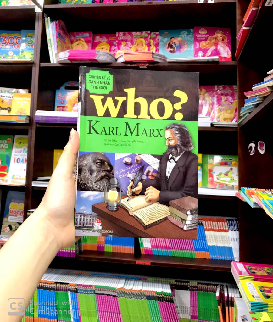 who? chuyện kể về danh nhân thế giới - karl marx (tái bản 2019)