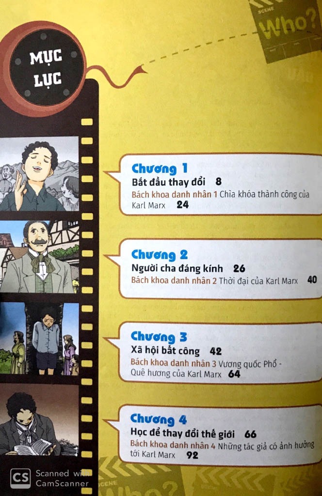 Who? Chuyen Ke Ve Danh Nhan The Gioi - Karl Marx (Tai Ban 2025)