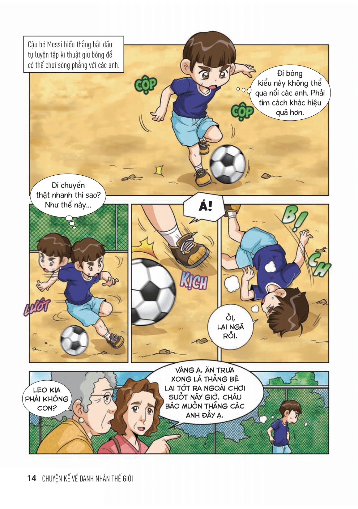 who? chuyện kể về danh nhân thế giới - lionel messi (tái bản 2023)