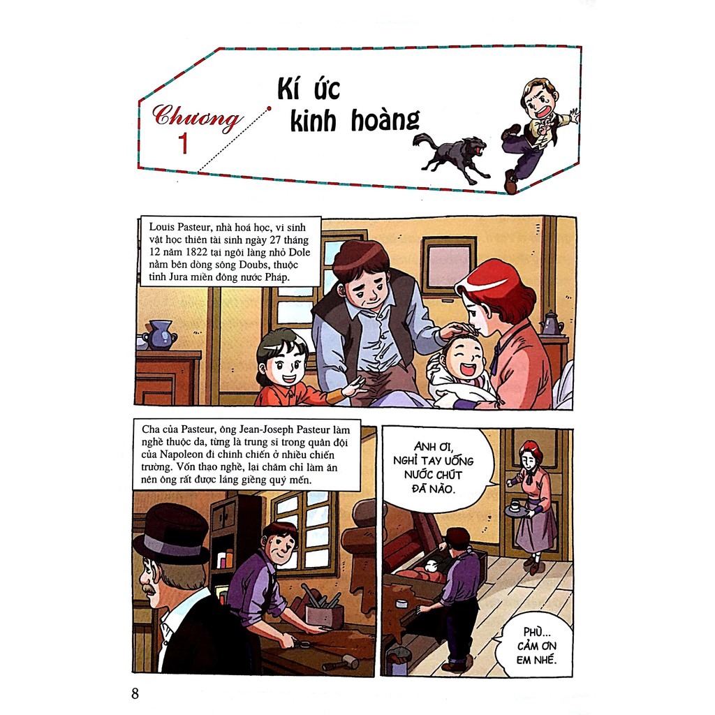 who? chuyện kể về danh nhân thế giới - louis pasteur (tái bản 2020)