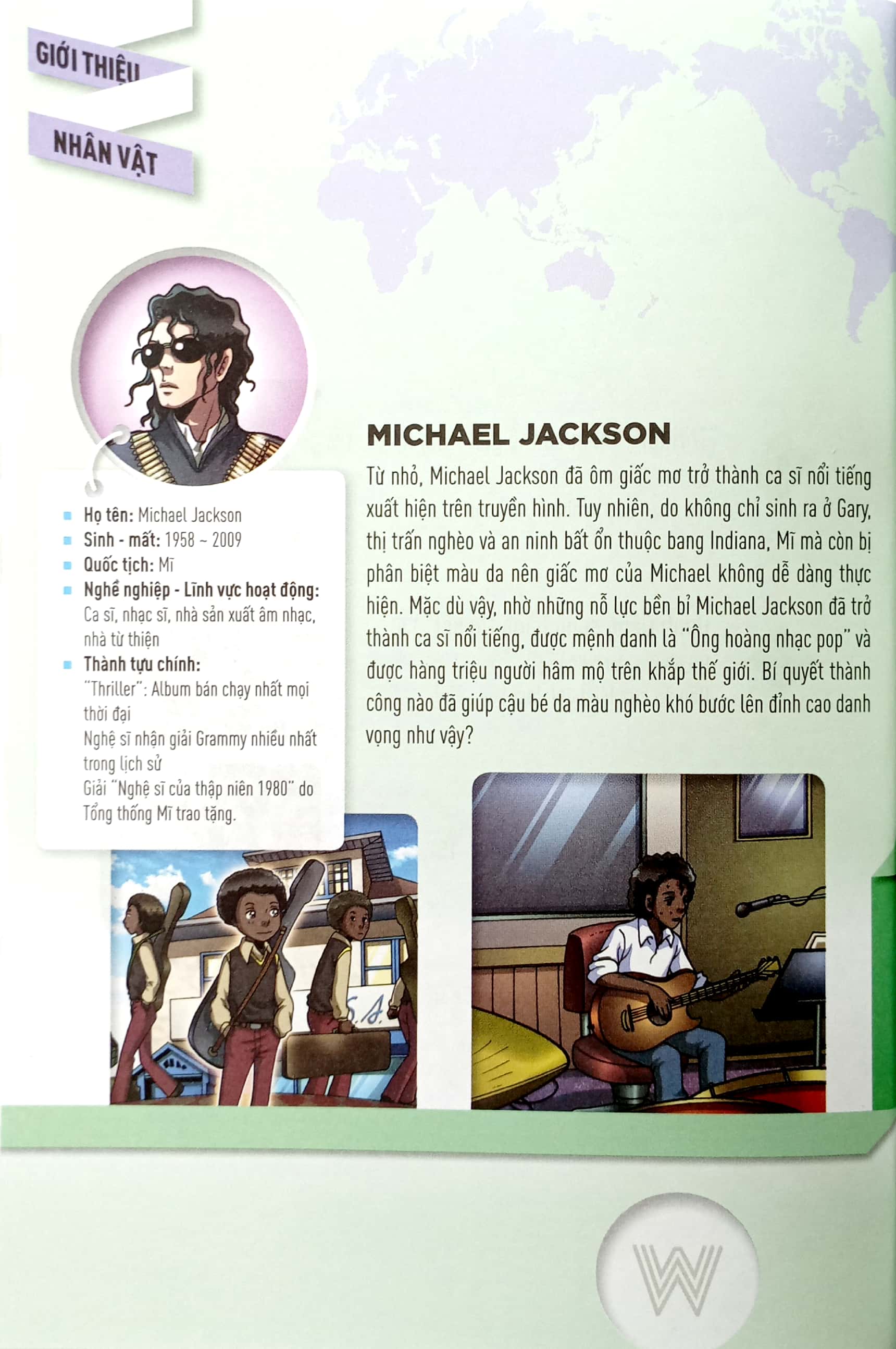 who? chuyện kể về danh nhân thế giới - michael jackson (tái bản 2023)