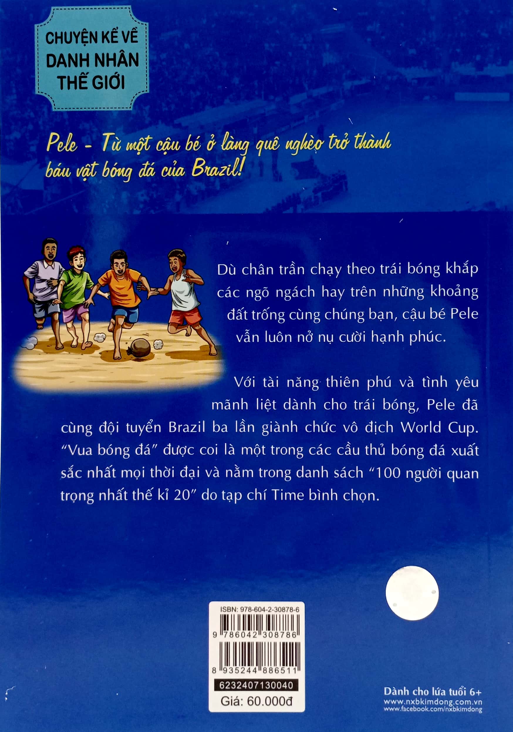who? chuyện kể về danh nhân thế giới - pele (tái bản 2023)
