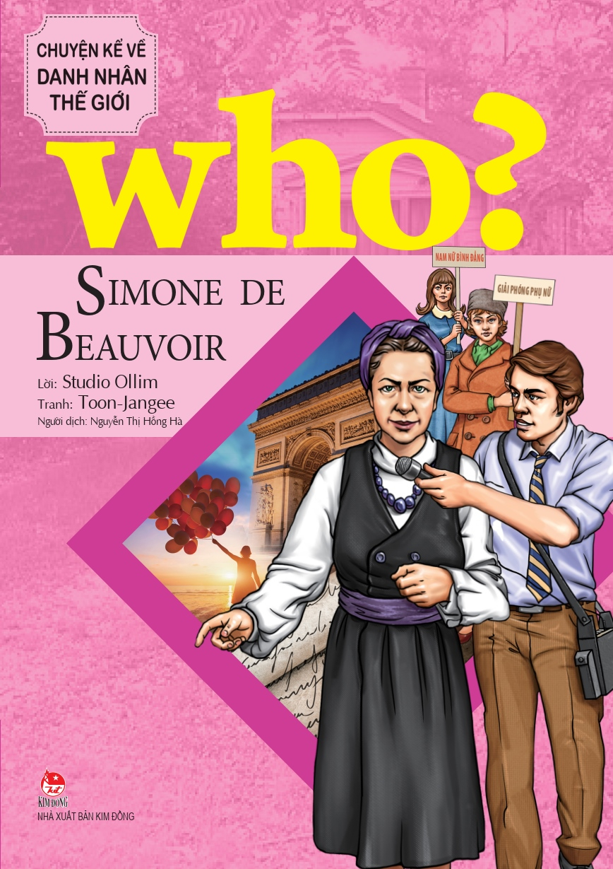 who? chuyện kể về danh nhân thế giới - simone de beauvoir