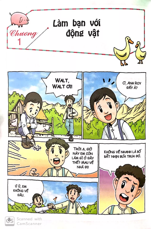 who? chuyện kể về danh nhân thế giới - walt disney (tái bản 2019)