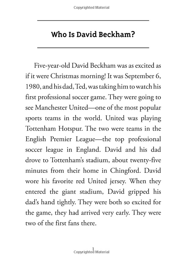 who is david beckham? (who was?)