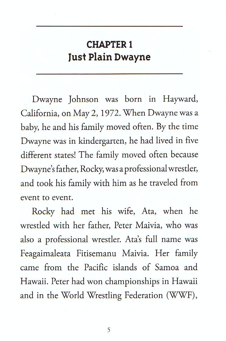 who is dwayne "the rock" johnson?