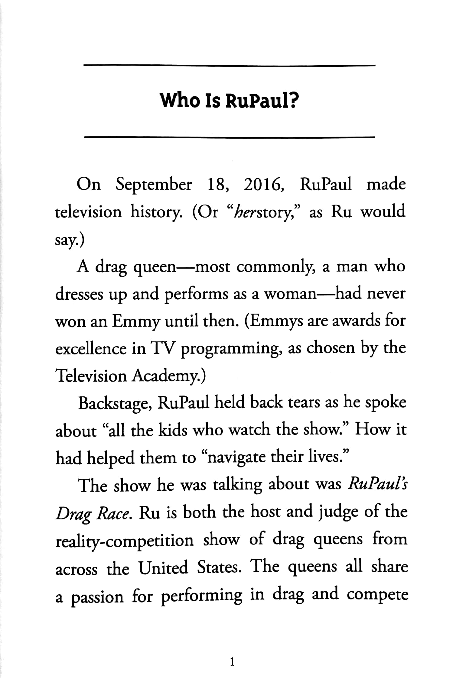who is rupaul?