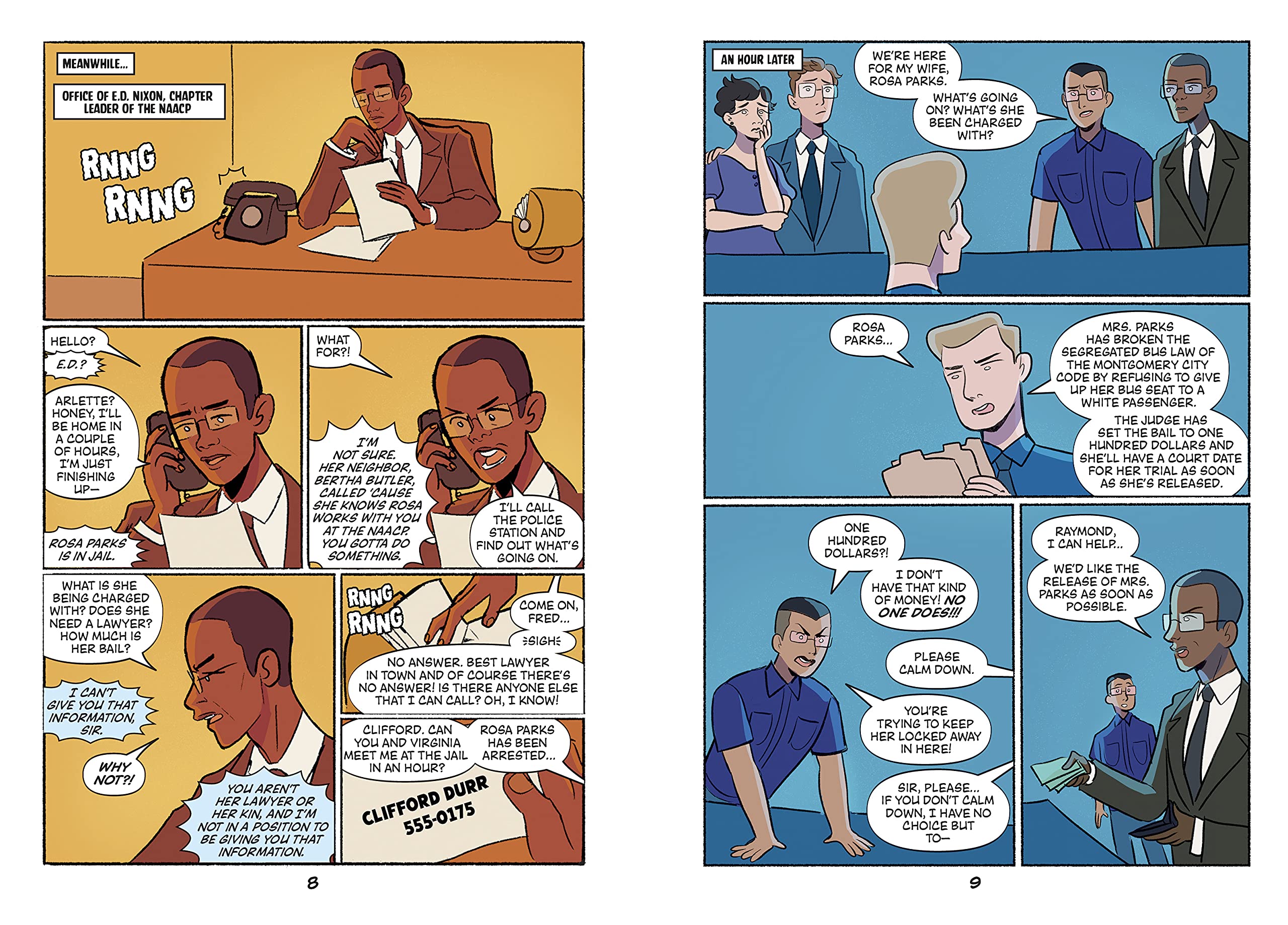 who sparked the montgomery bus boycott?: rosa parks: a who hq graphic novel