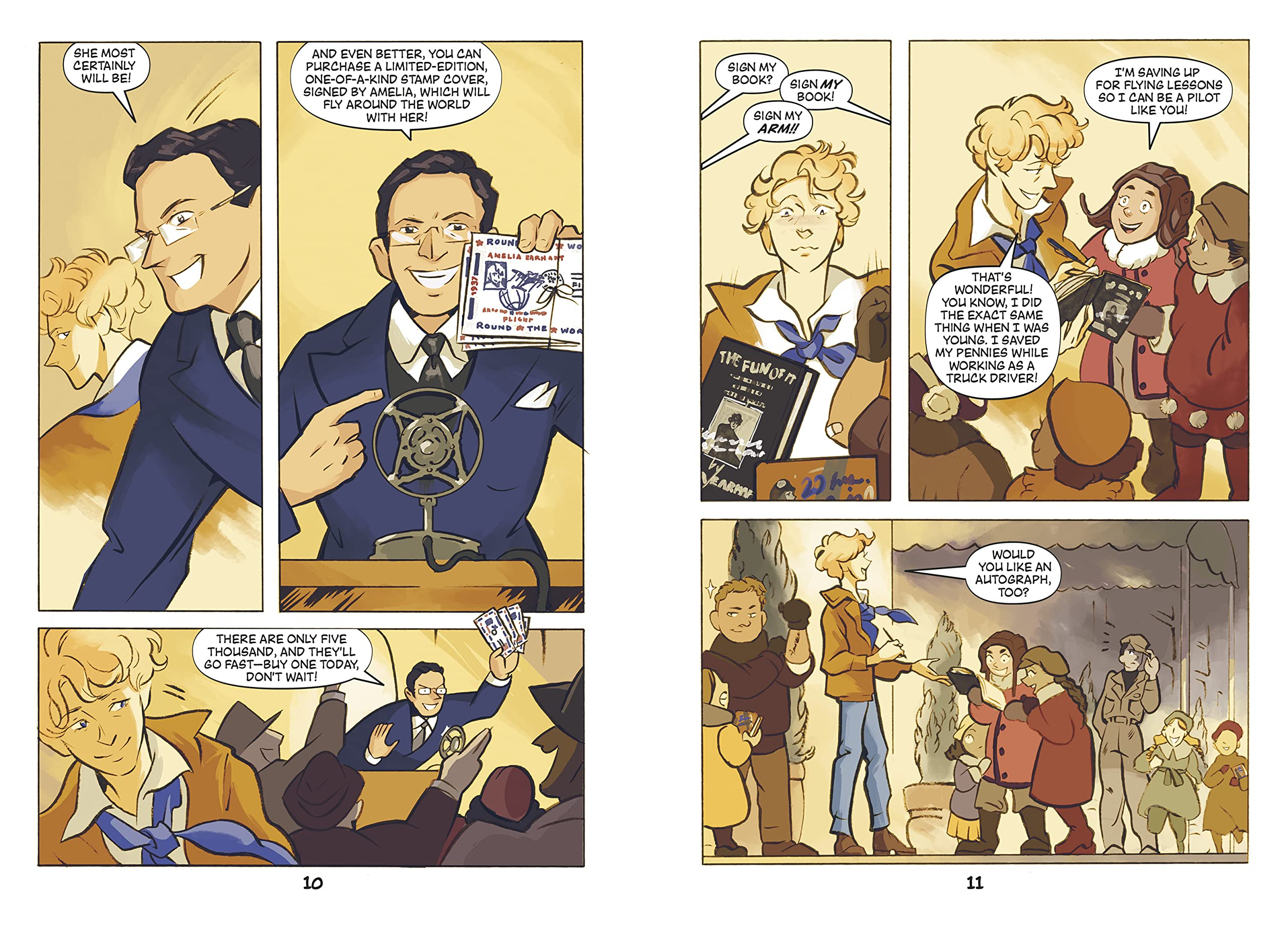 who was a daring pioneer of the skies? (a who hq graphic novel)