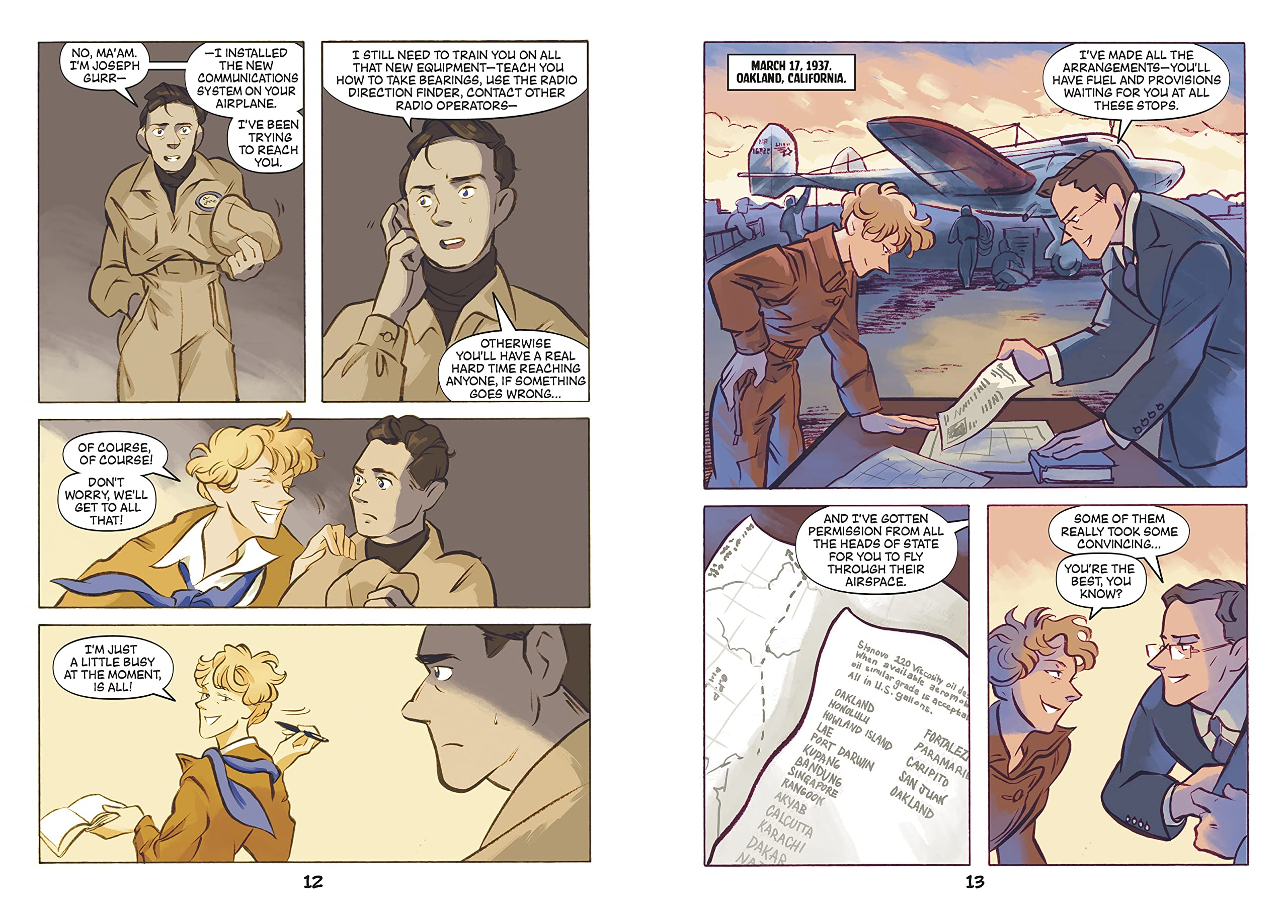 who was a daring pioneer of the skies? (a who hq graphic novel)