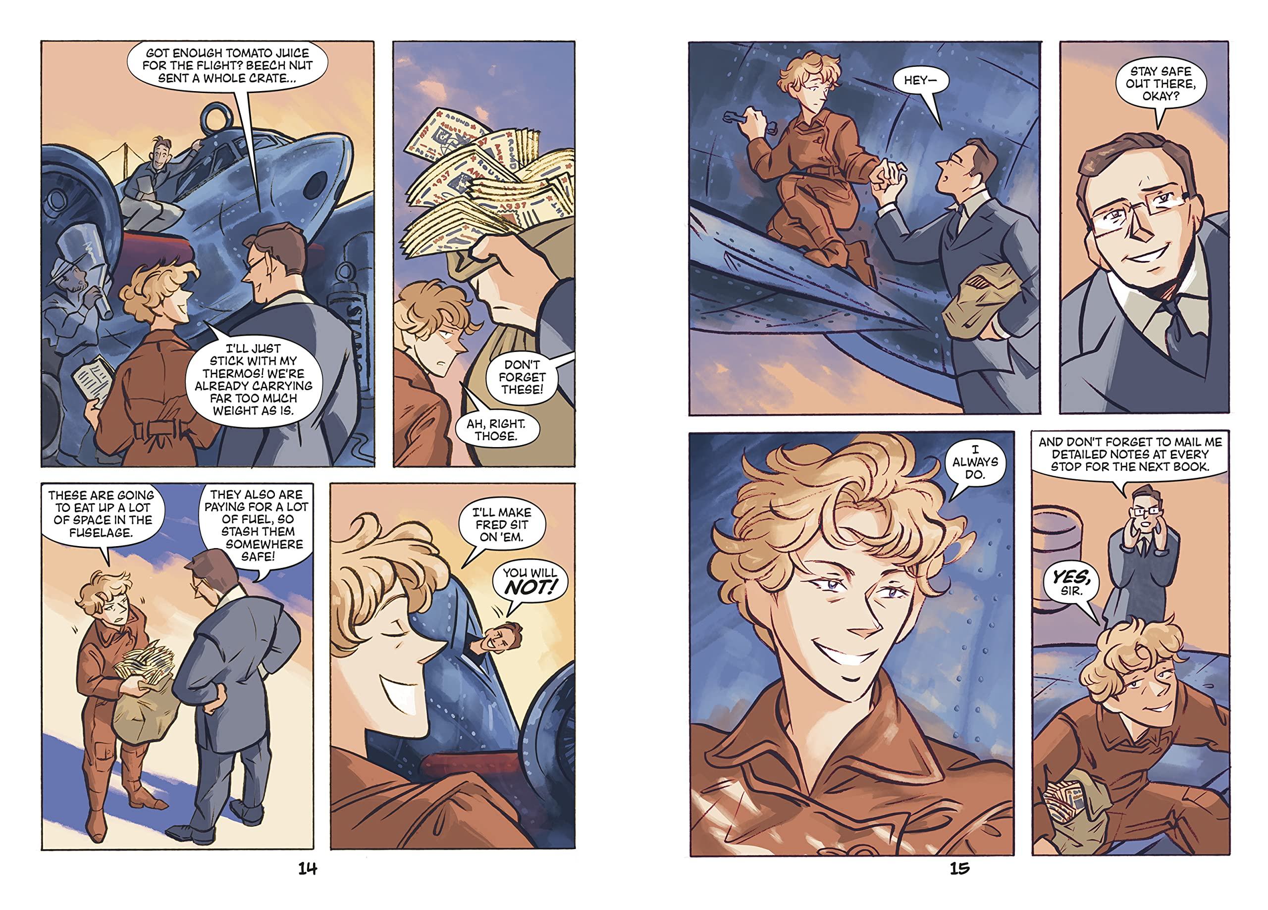 who was a daring pioneer of the skies? (a who hq graphic novel)