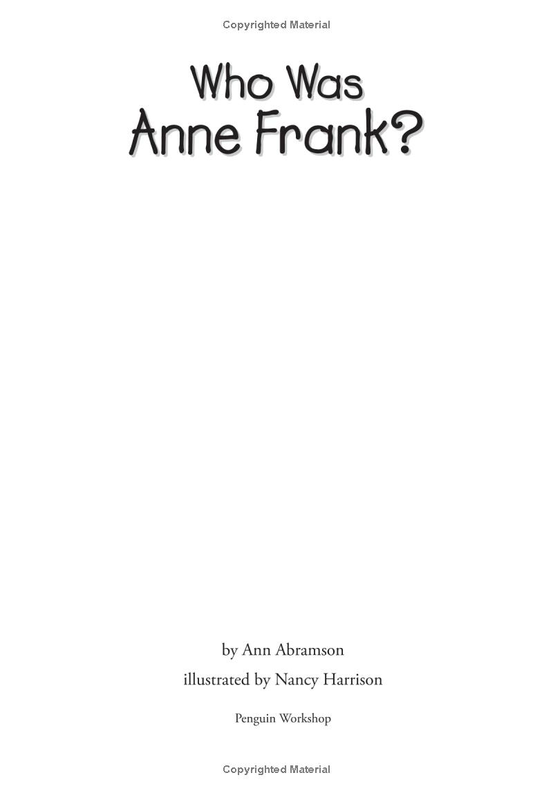 who was anne frank?
