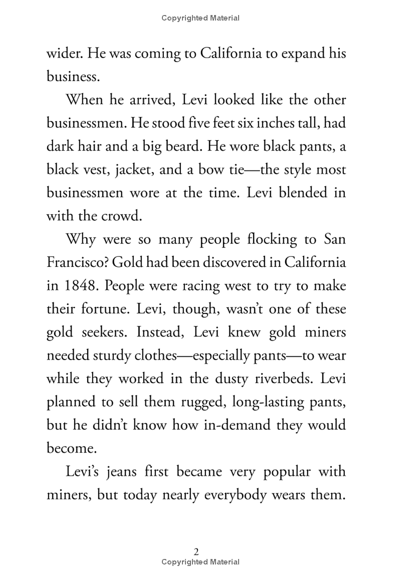 who was levi strauss?
