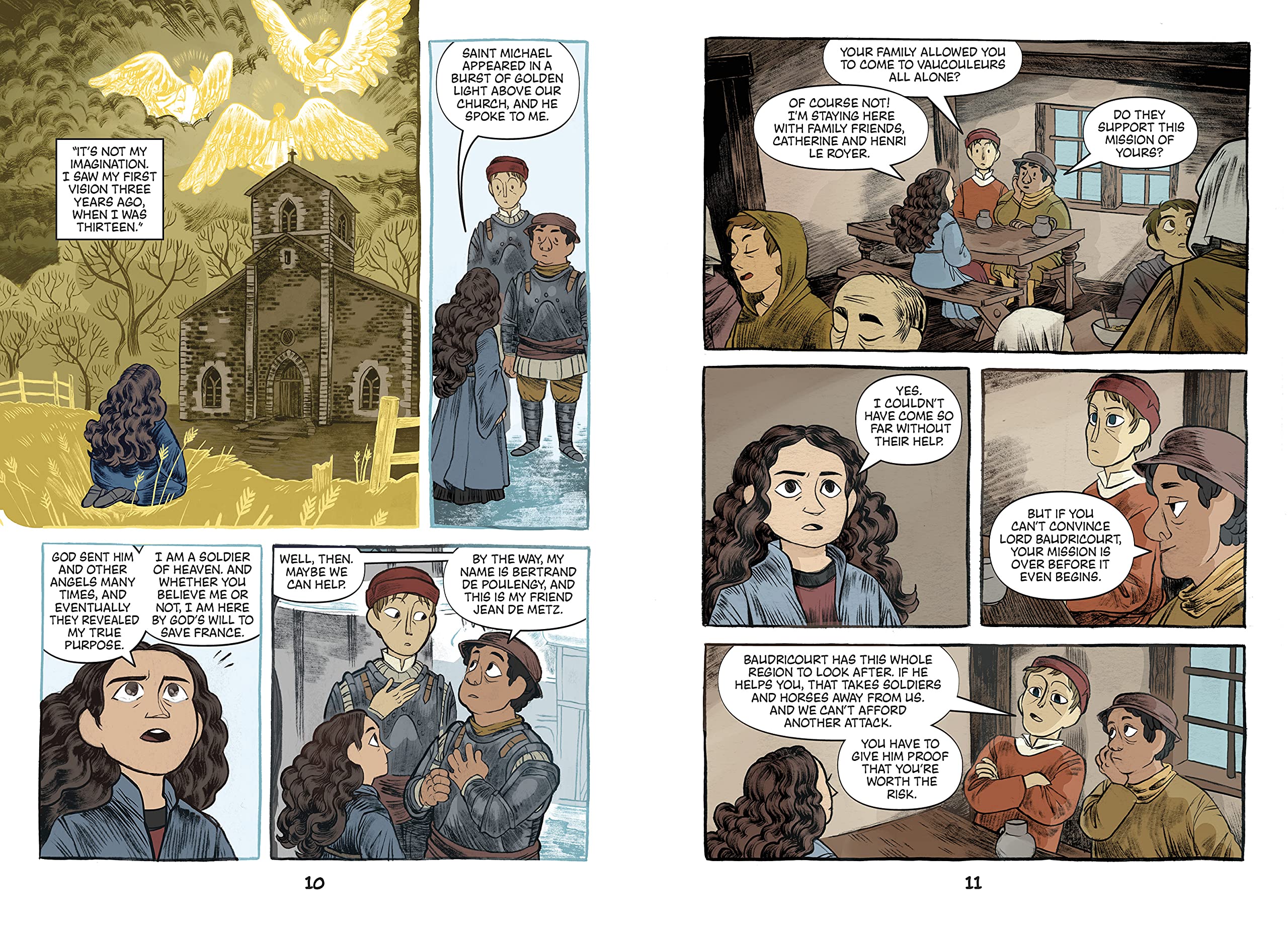 who was the girl warrior of france?: joan of arc: a who hq graphic novel