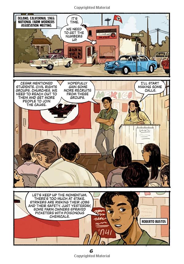 who was the voice of the people?: cesar chavez: a who hq graphic novel