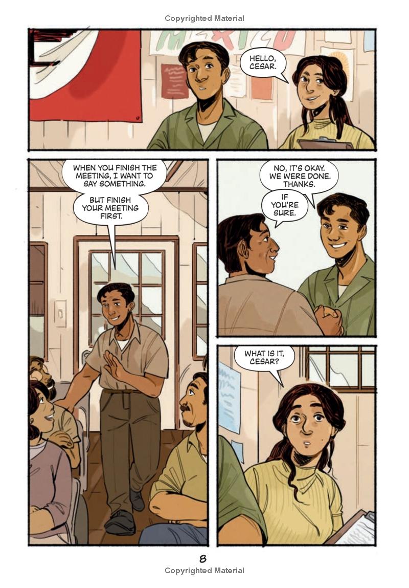 who was the voice of the people?: cesar chavez: a who hq graphic novel