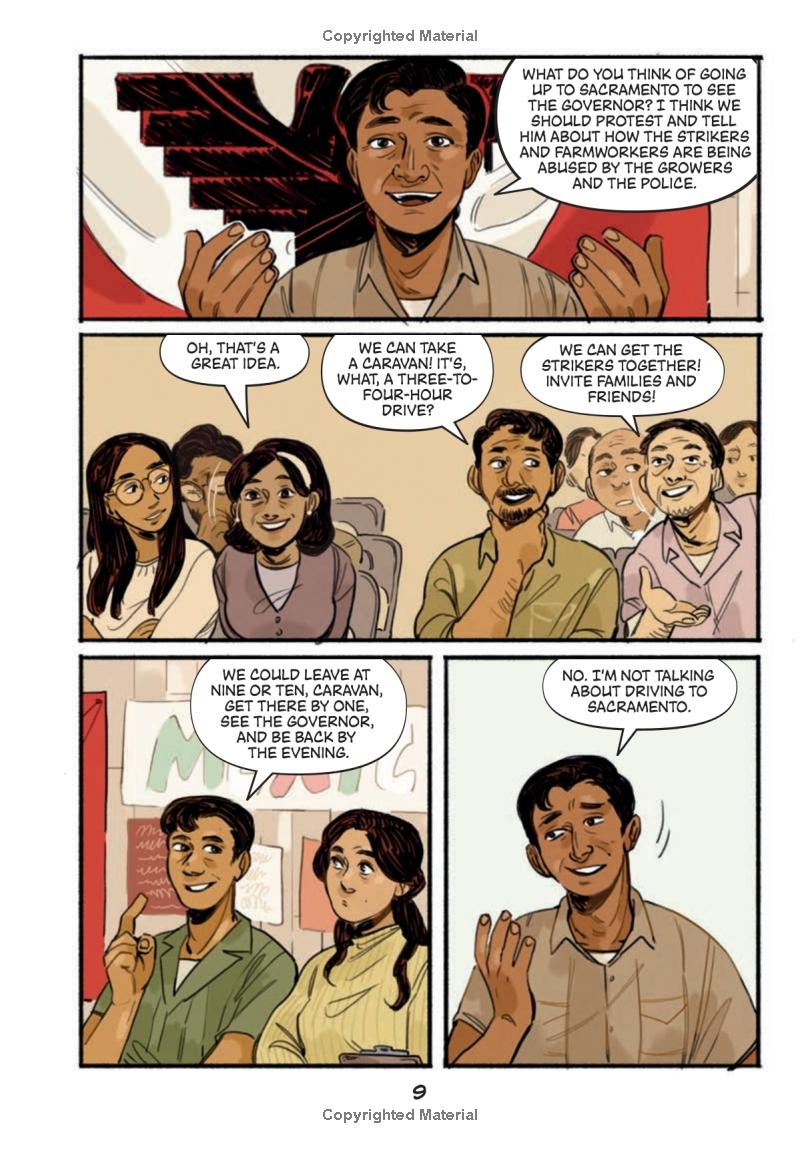 who was the voice of the people?: cesar chavez: a who hq graphic novel