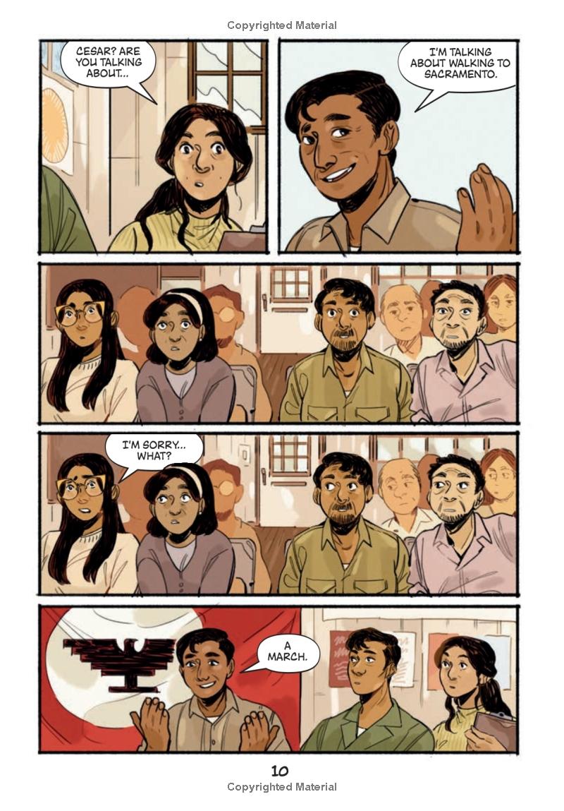 who was the voice of the people?: cesar chavez: a who hq graphic novel
