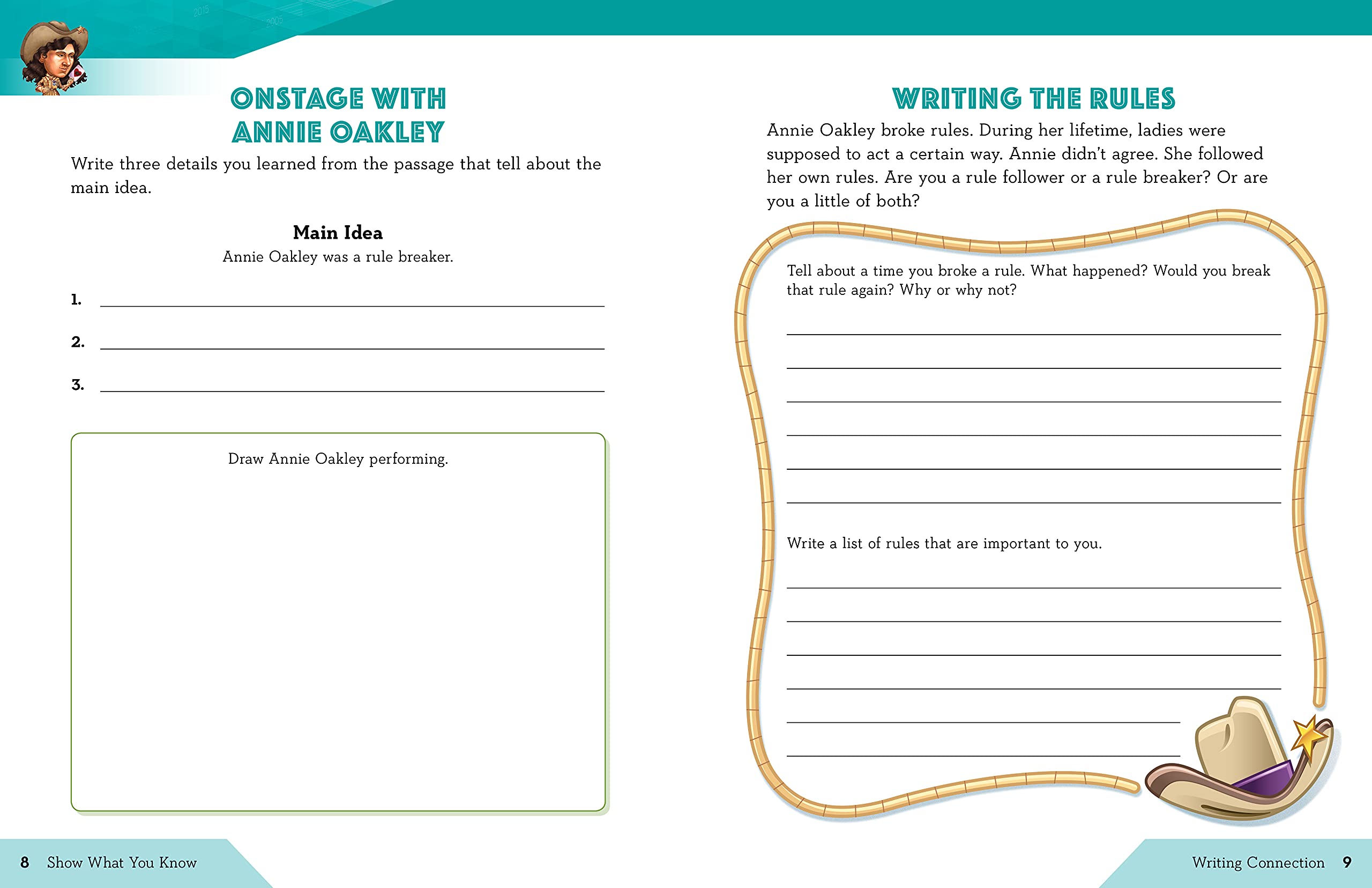 who was? workbook: grade 2 science/social studies