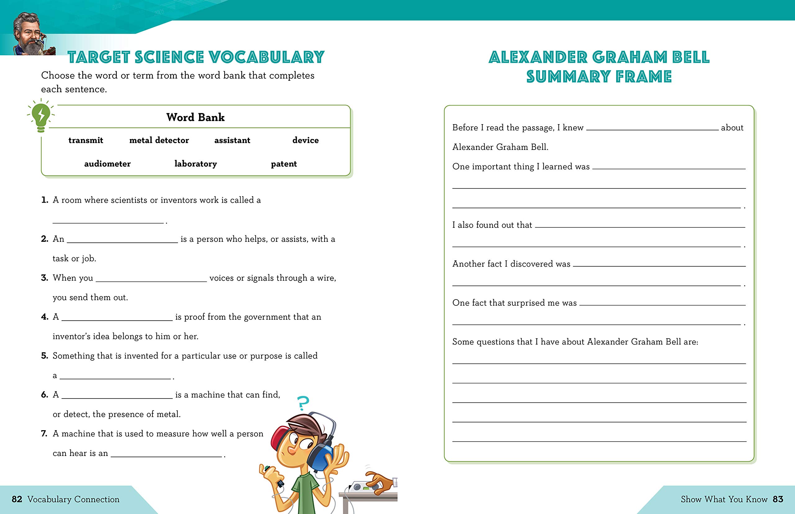 who was? workbook: grade 3 science/social studies
