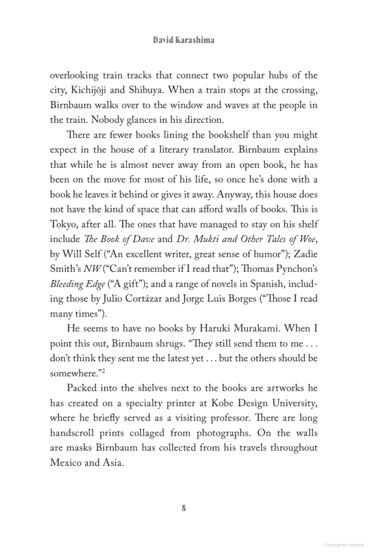 who we're reading when we're reading murakami