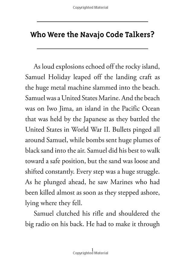 who were the navajo code talkers?