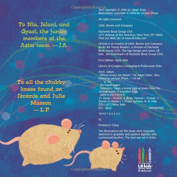 whose knees are these?