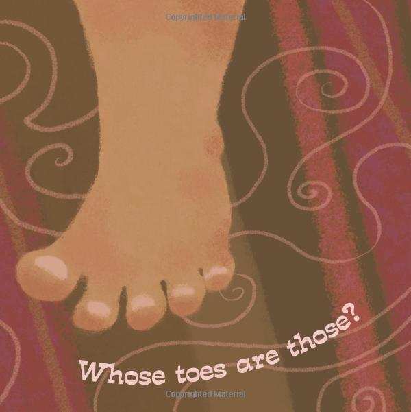 whose toes are those?