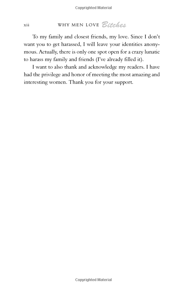 why men love bitches