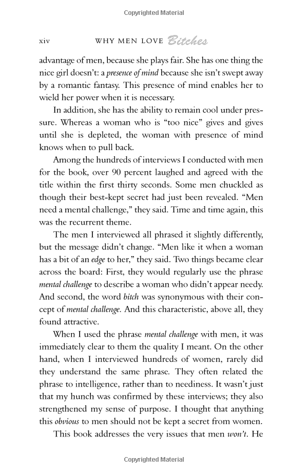 why men love bitches