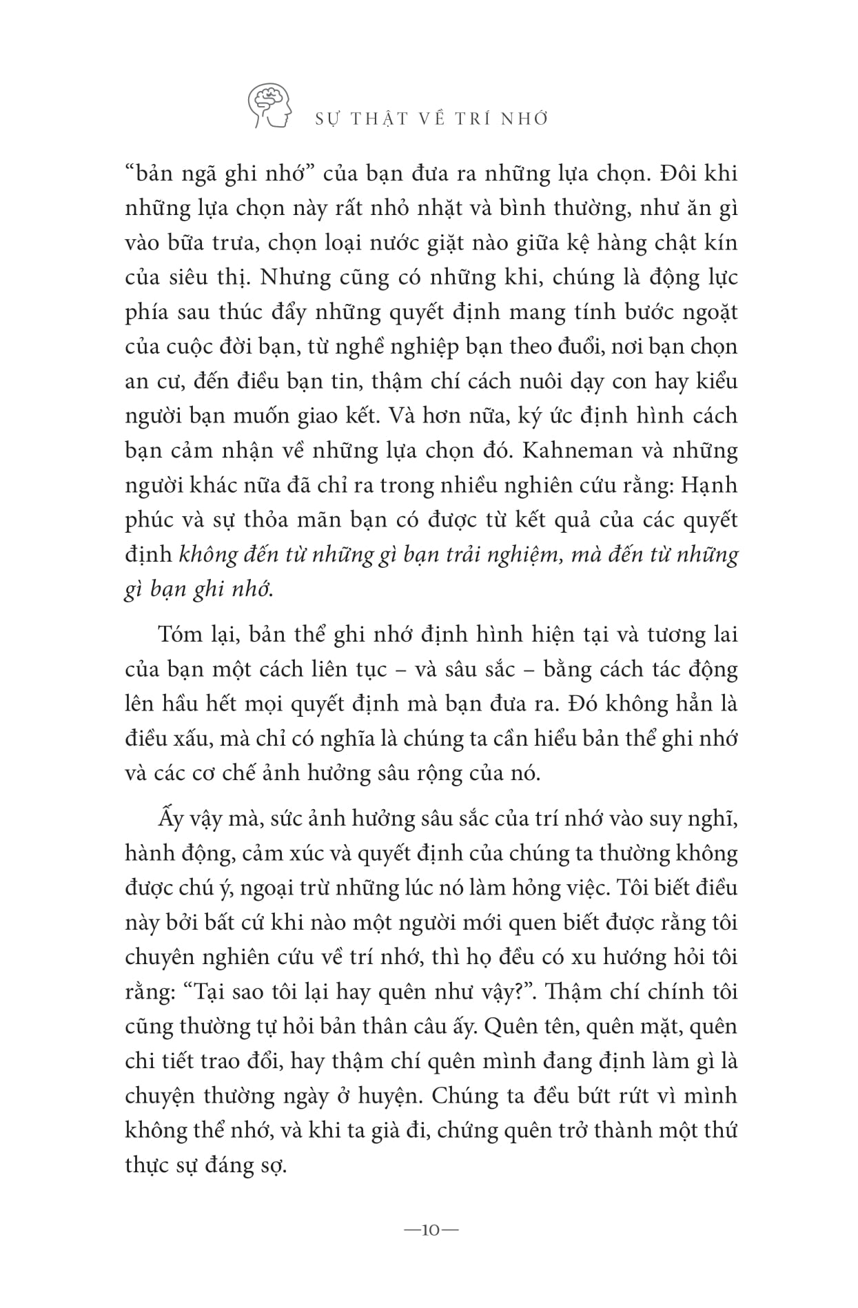 Why We Remember - Su That Ve Tri Nho - Mo Khoa Suc Manh Ky Uc De Toi Uu Viec Ghi Nho