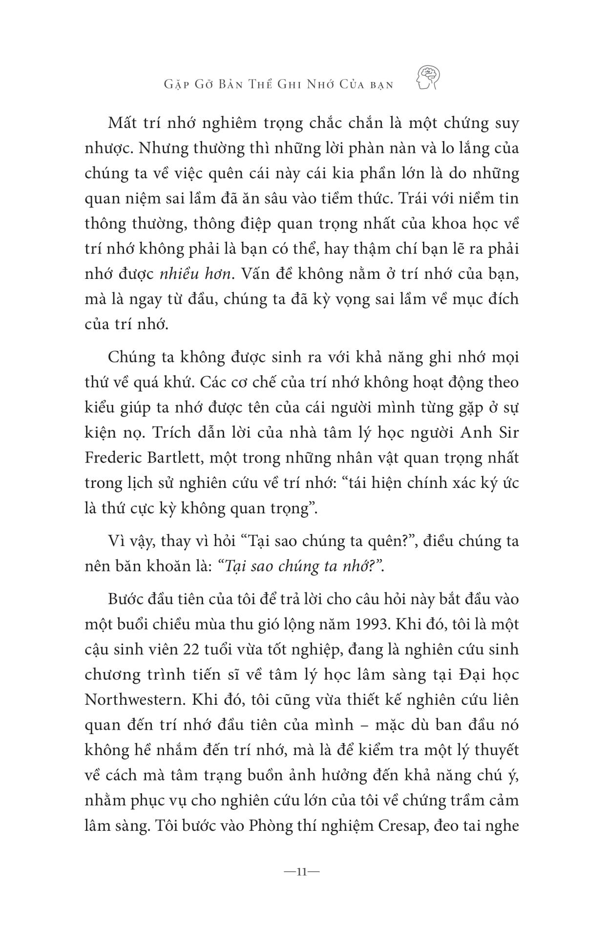 Why We Remember - Su That Ve Tri Nho - Mo Khoa Suc Manh Ky Uc De Toi Uu Viec Ghi Nho