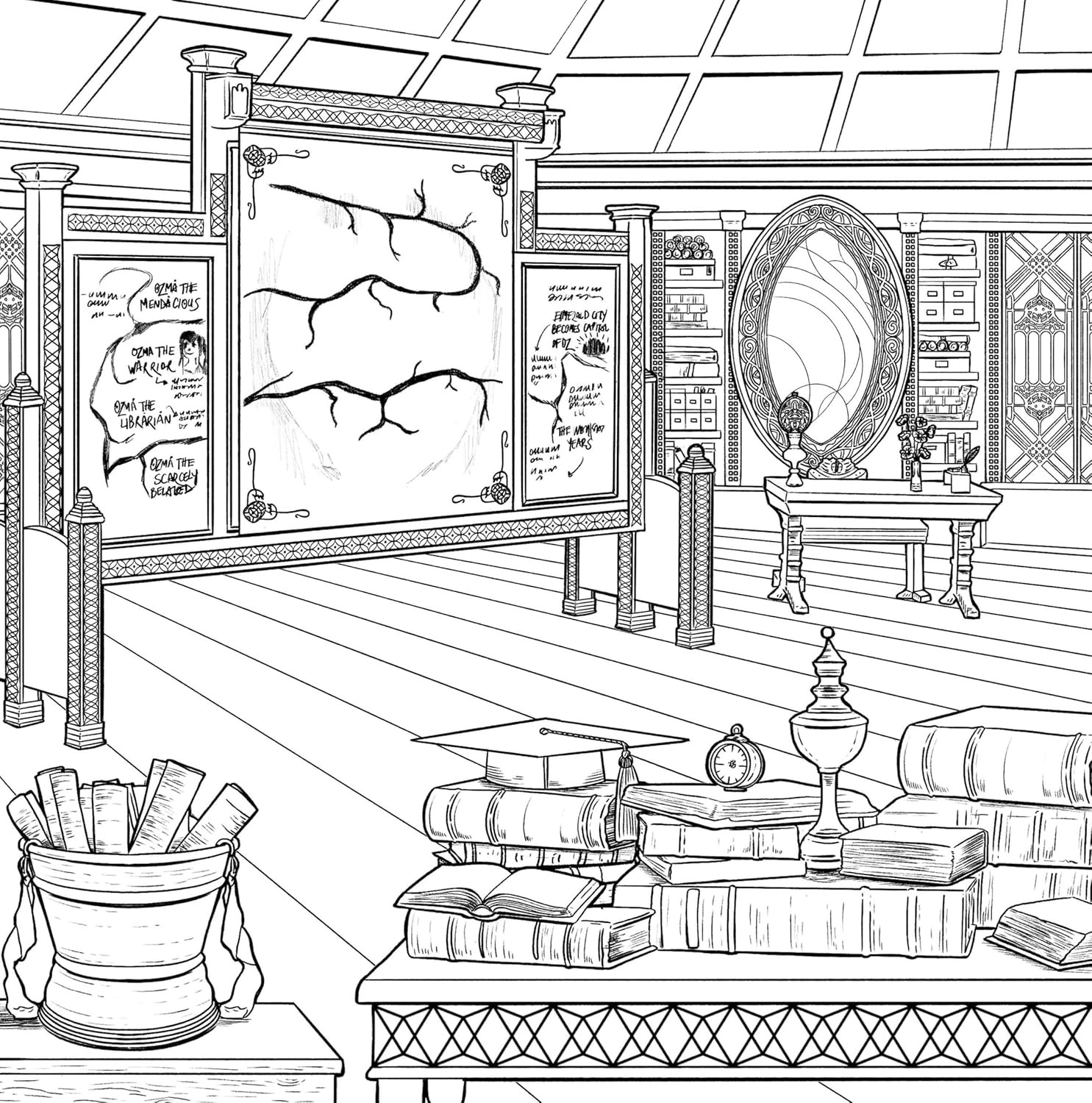 Wicked Film Official Coloring Book