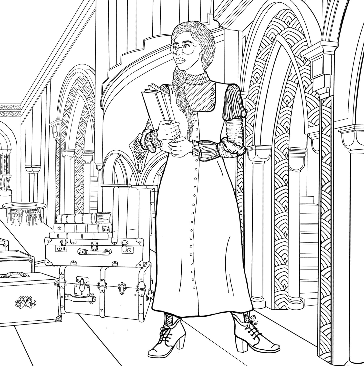 Wicked Film Official Coloring Book