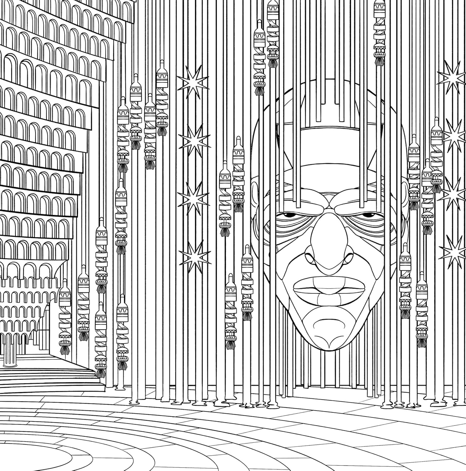 Wicked Film Official Coloring Book