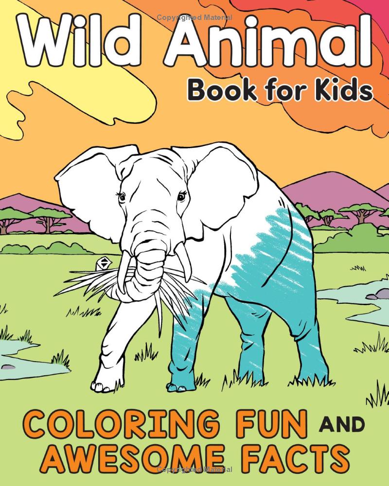 wild animal book for kids