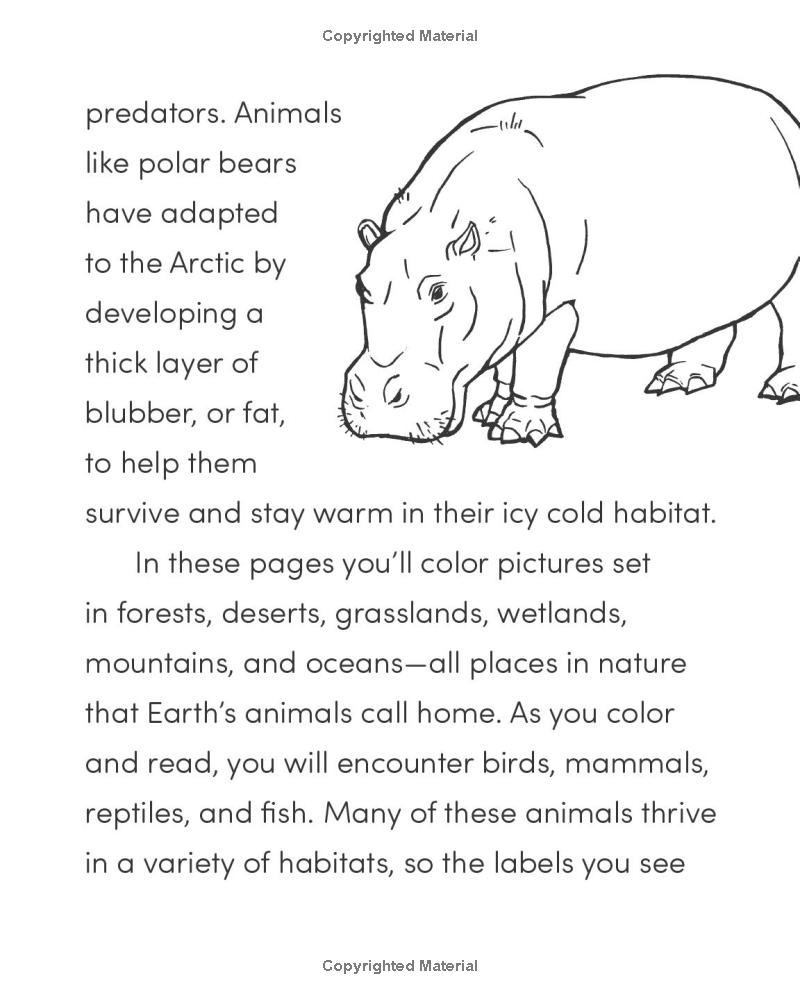 wild animal book for kids