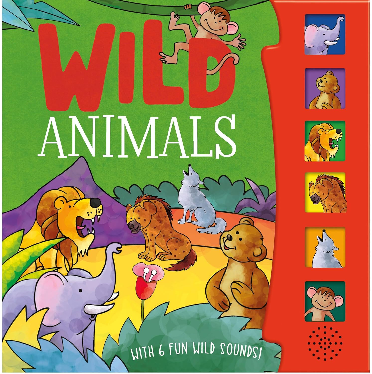Wild Animals - With 6 Fun Wild Sounds!