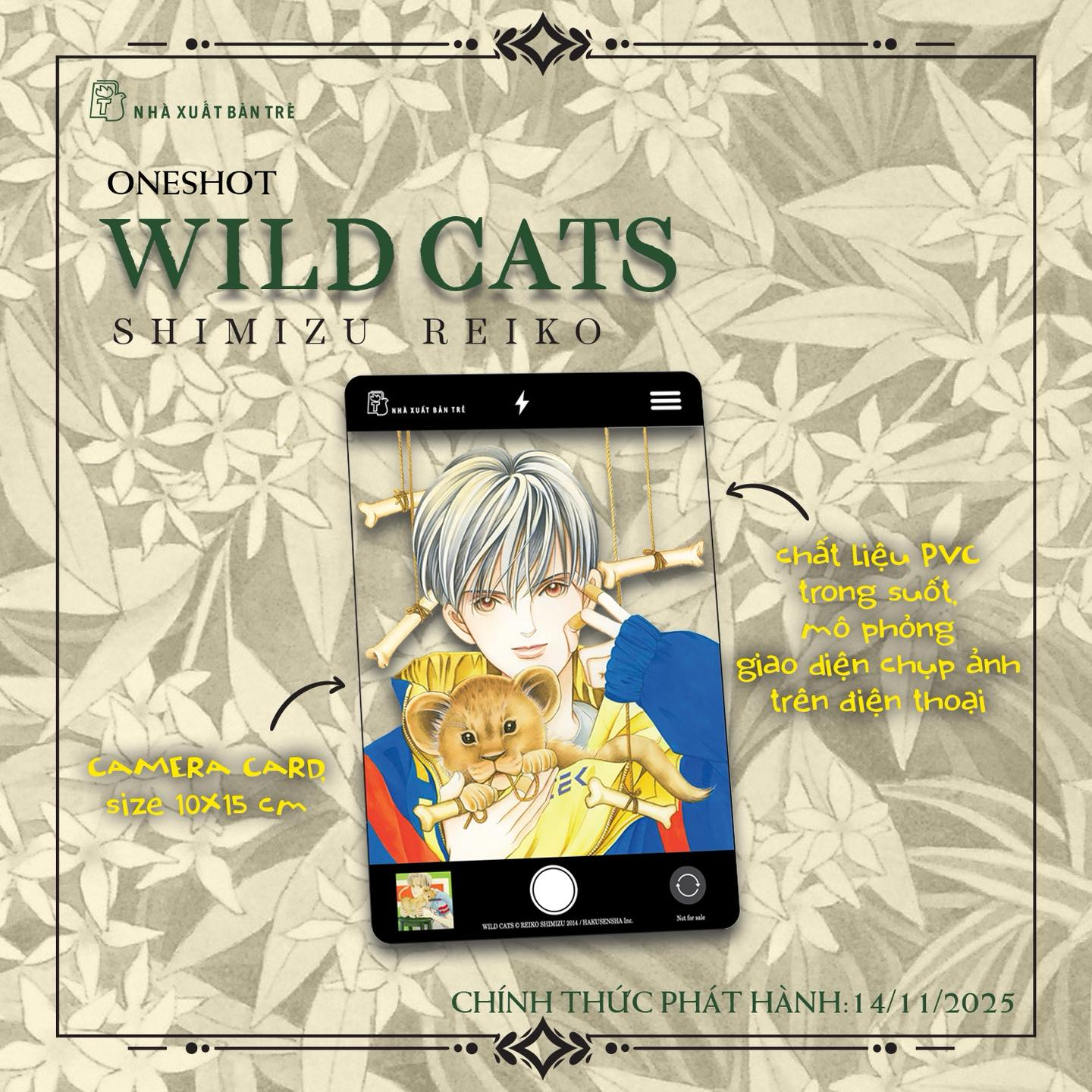 Wild Cats - Tang Kem Mini Poster + Card PVC