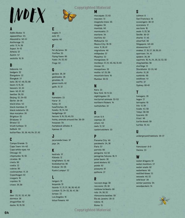 wild city: meet the animals who share our city spaces